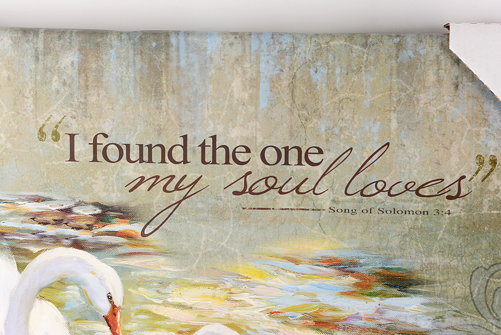 Inspirational Bible Verse Printed Giclee