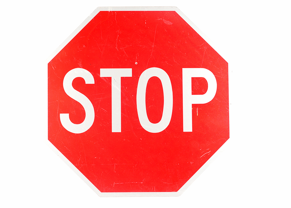 Reflective Stop Sign