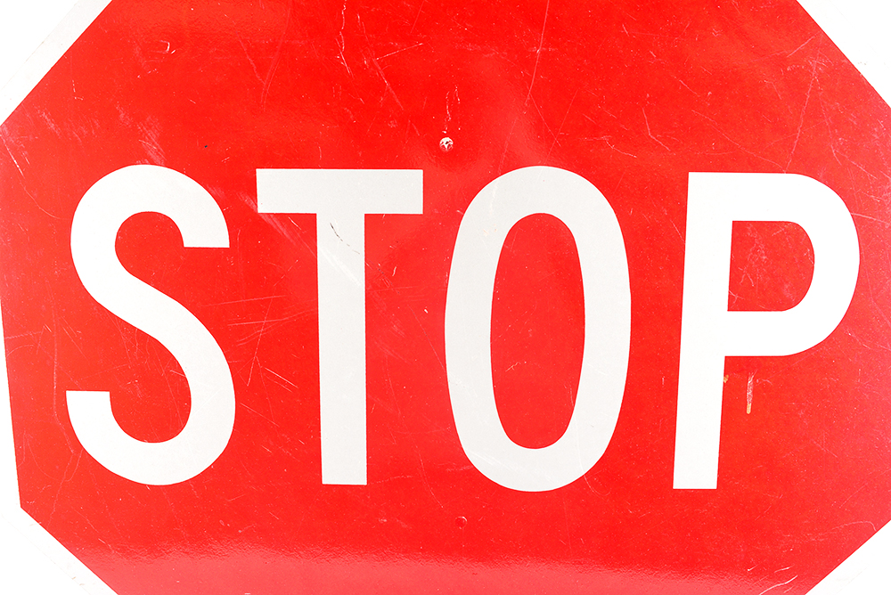 Reflective Stop Sign