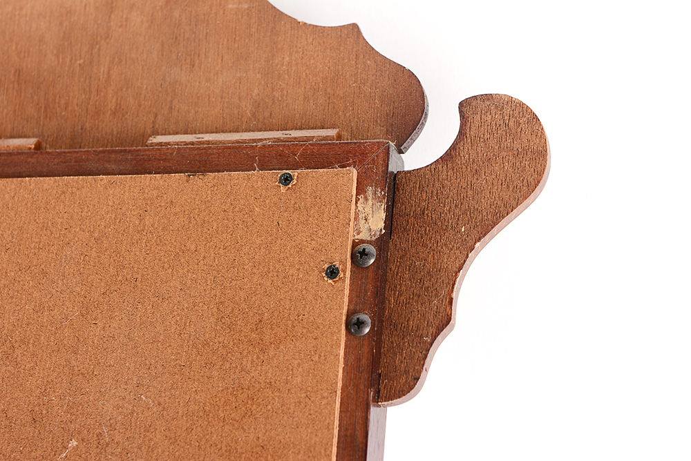 Mahogany Framed Hanging Mirror