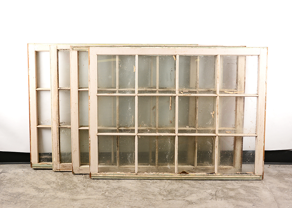 Vintage Salvaged Schoolhouse Windows