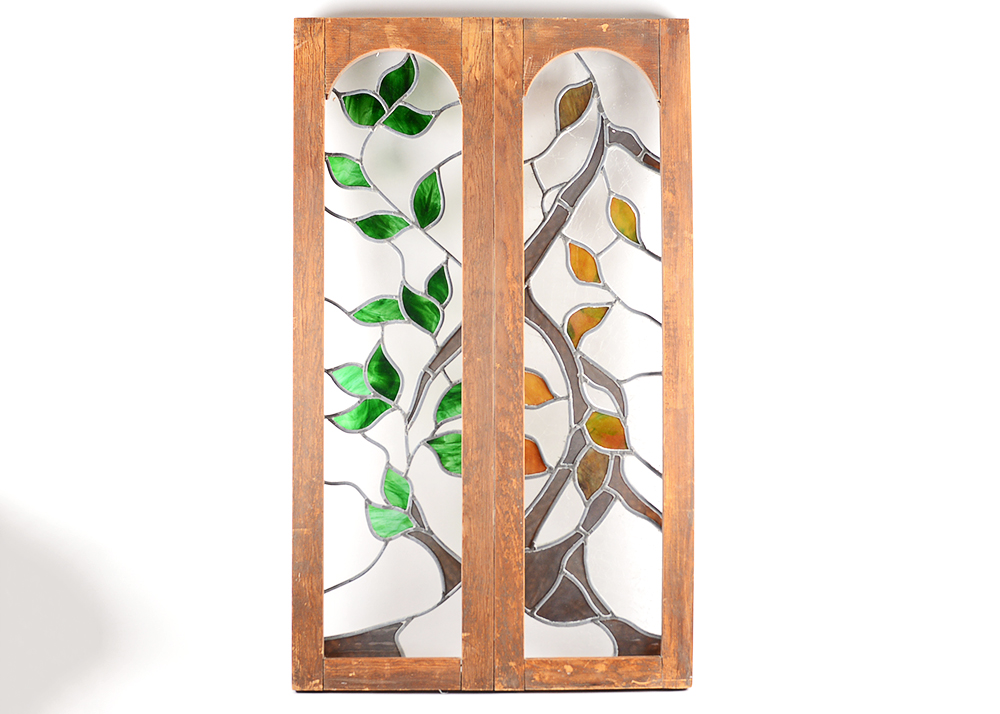 Seasons Stained Glass Window