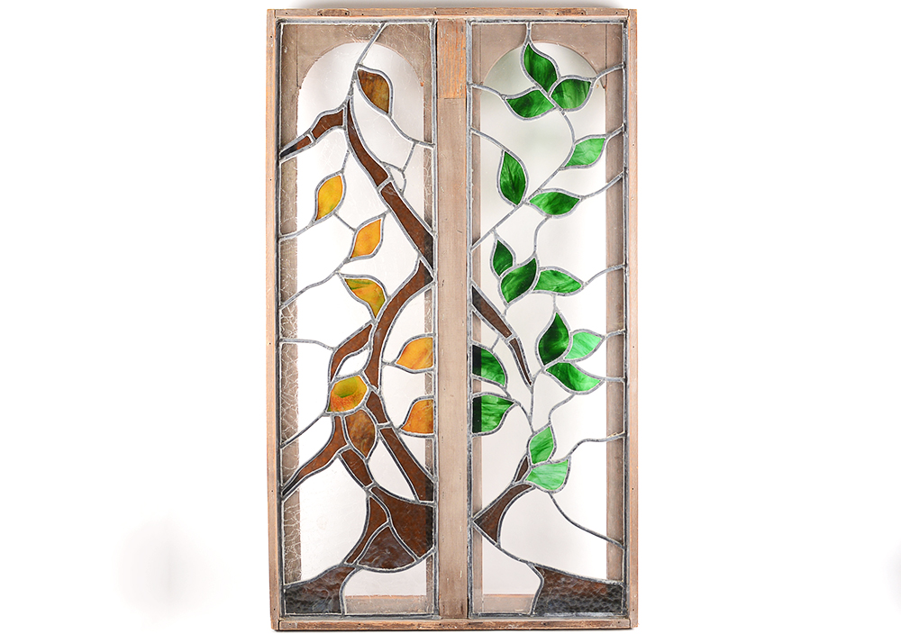 Seasons Stained Glass Window