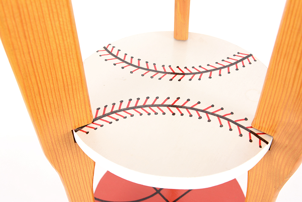 Wooden Sports Themed Stand