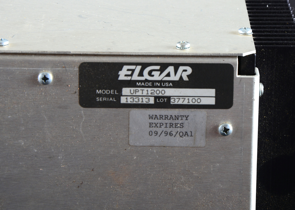 Elgar UPT 1200 Voltage Power Converter