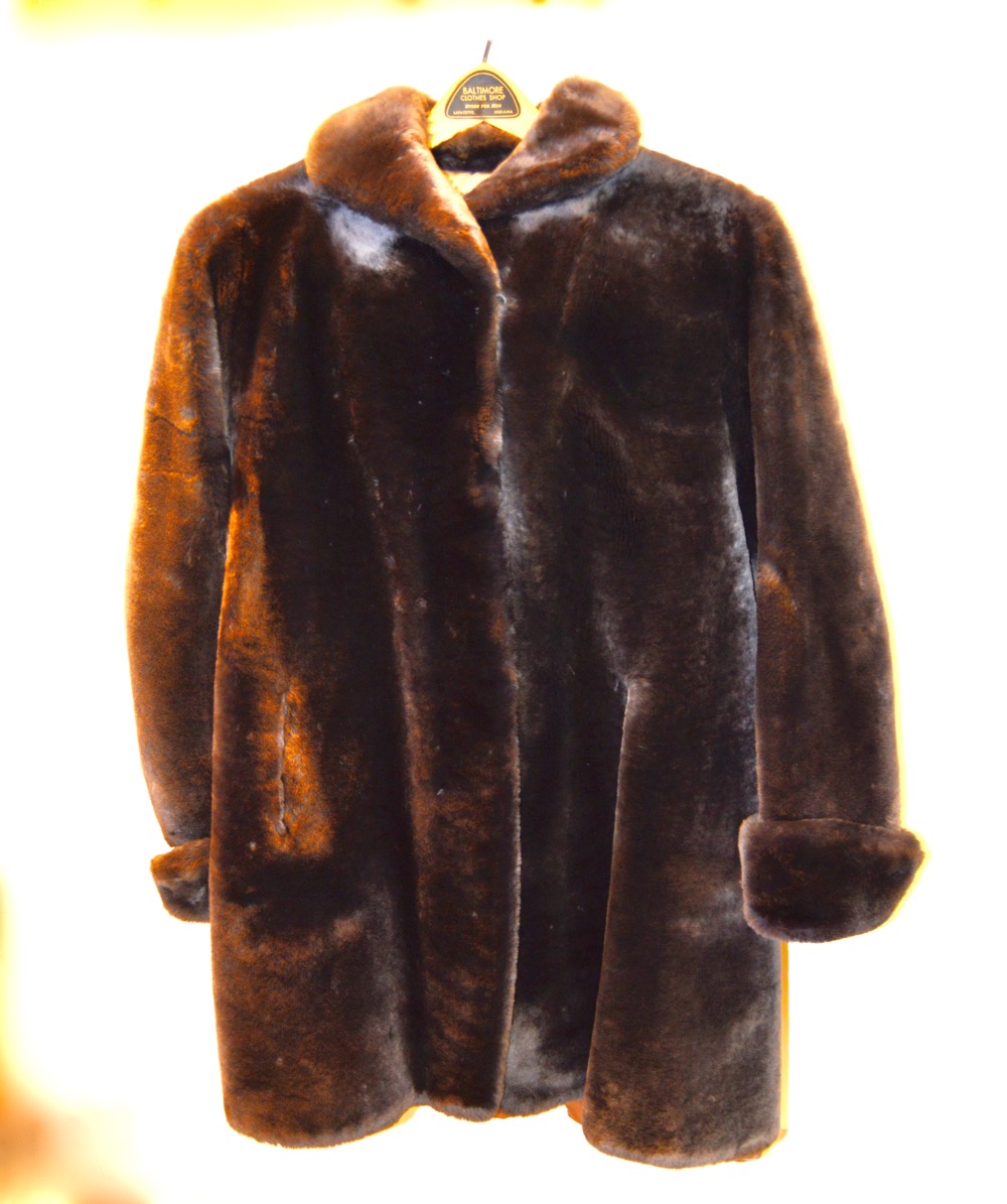 Vintage Mouton Coat