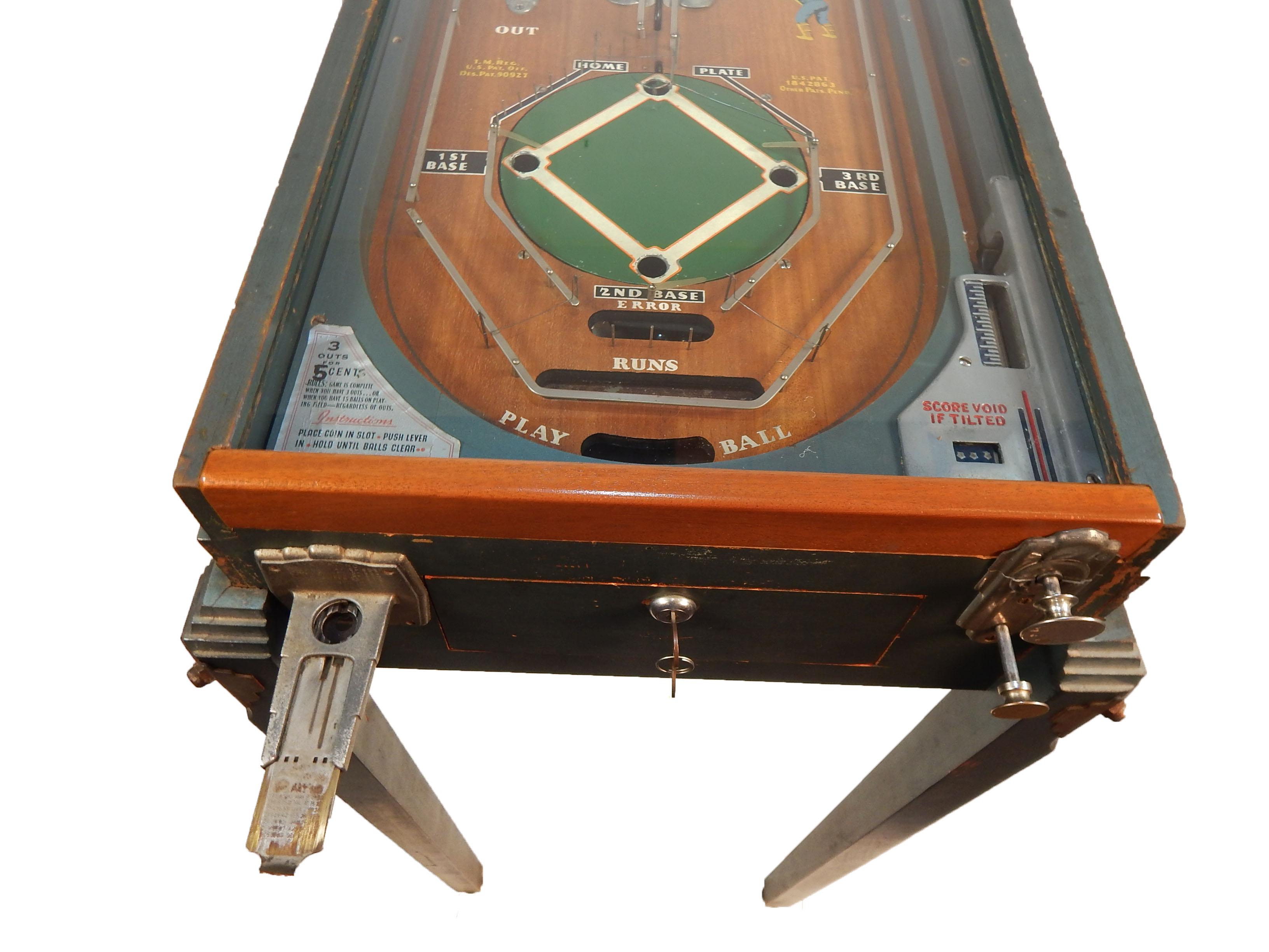 1931 Rockola World Series Pinball Machine