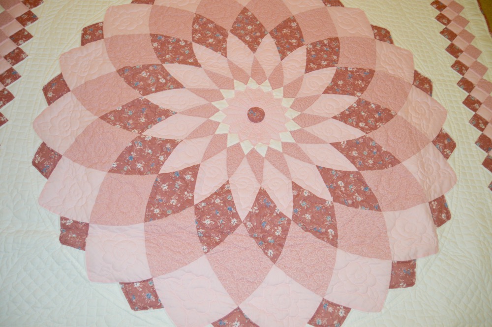 Hand Stitched and Appliqued Quilt