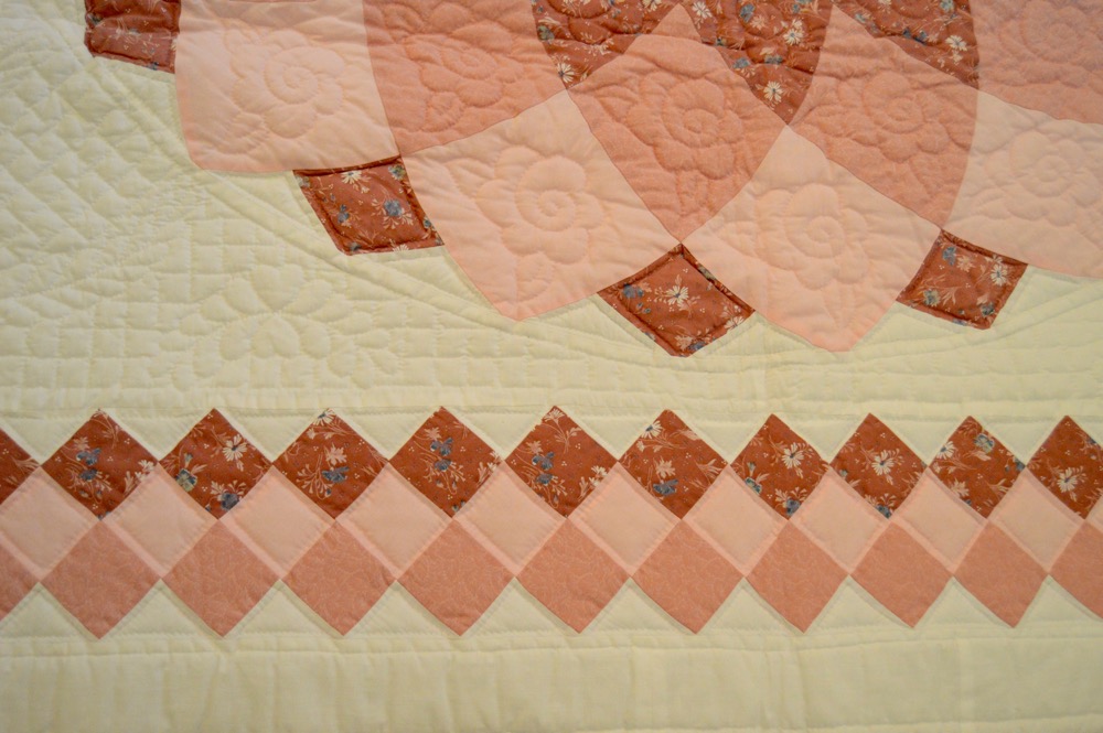 Hand Stitched and Appliqued Quilt