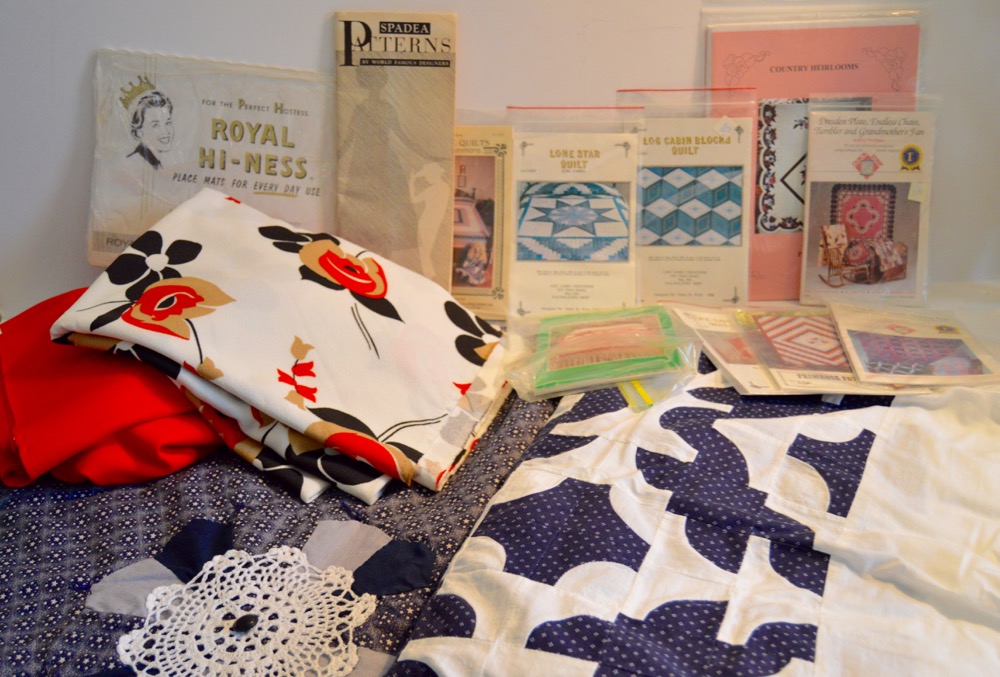 Quilt Top, Quilting Patterns and Frames