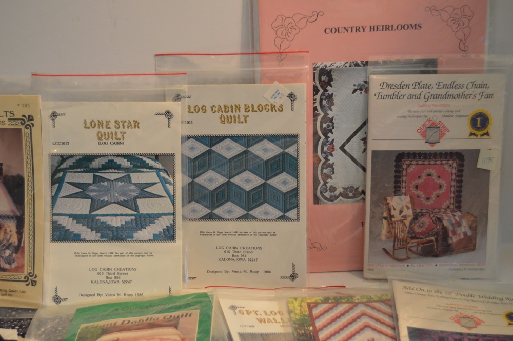 Quilt Top, Quilting Patterns and Frames