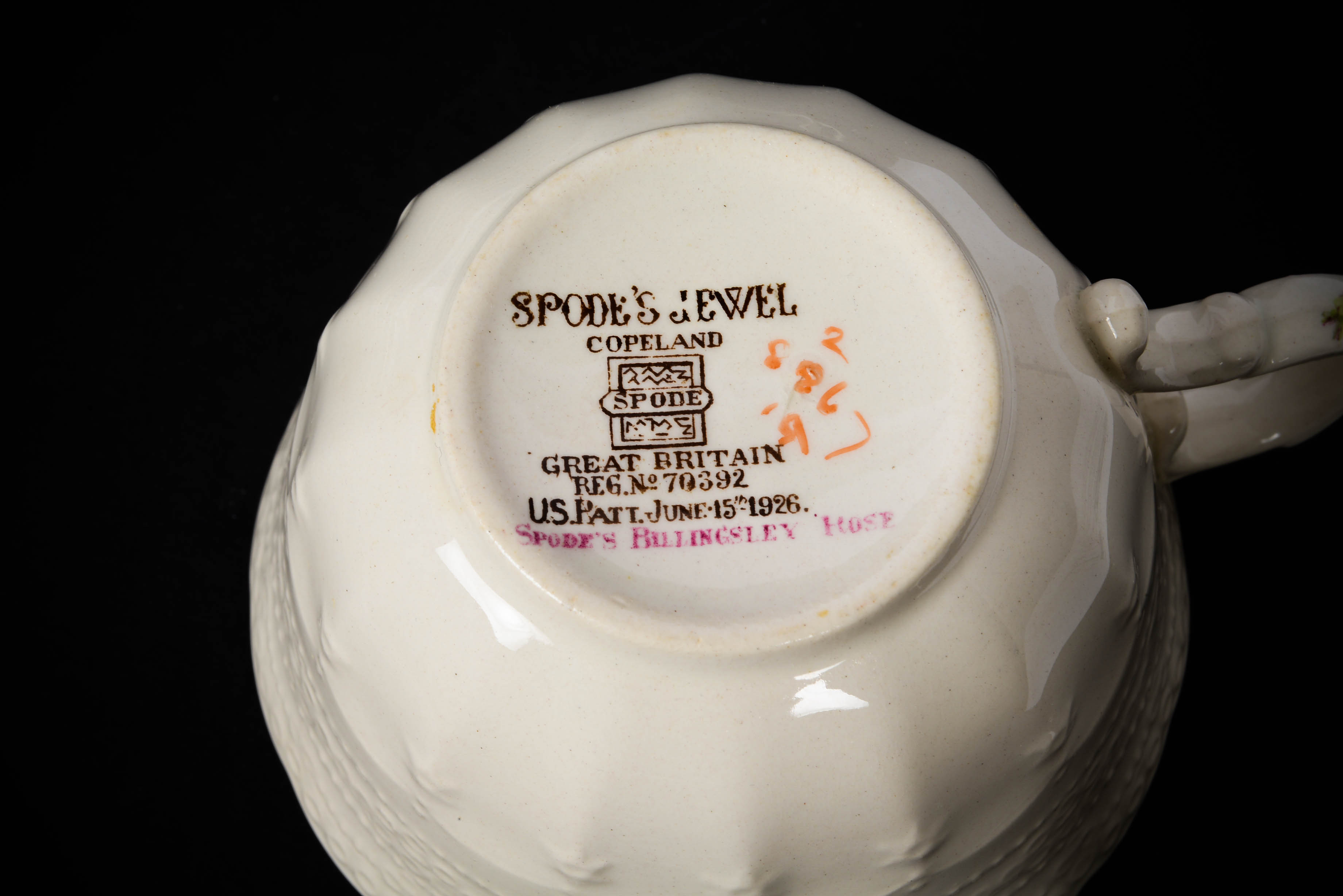 Spode Jewel "Billingsley Rose" Dinner Set