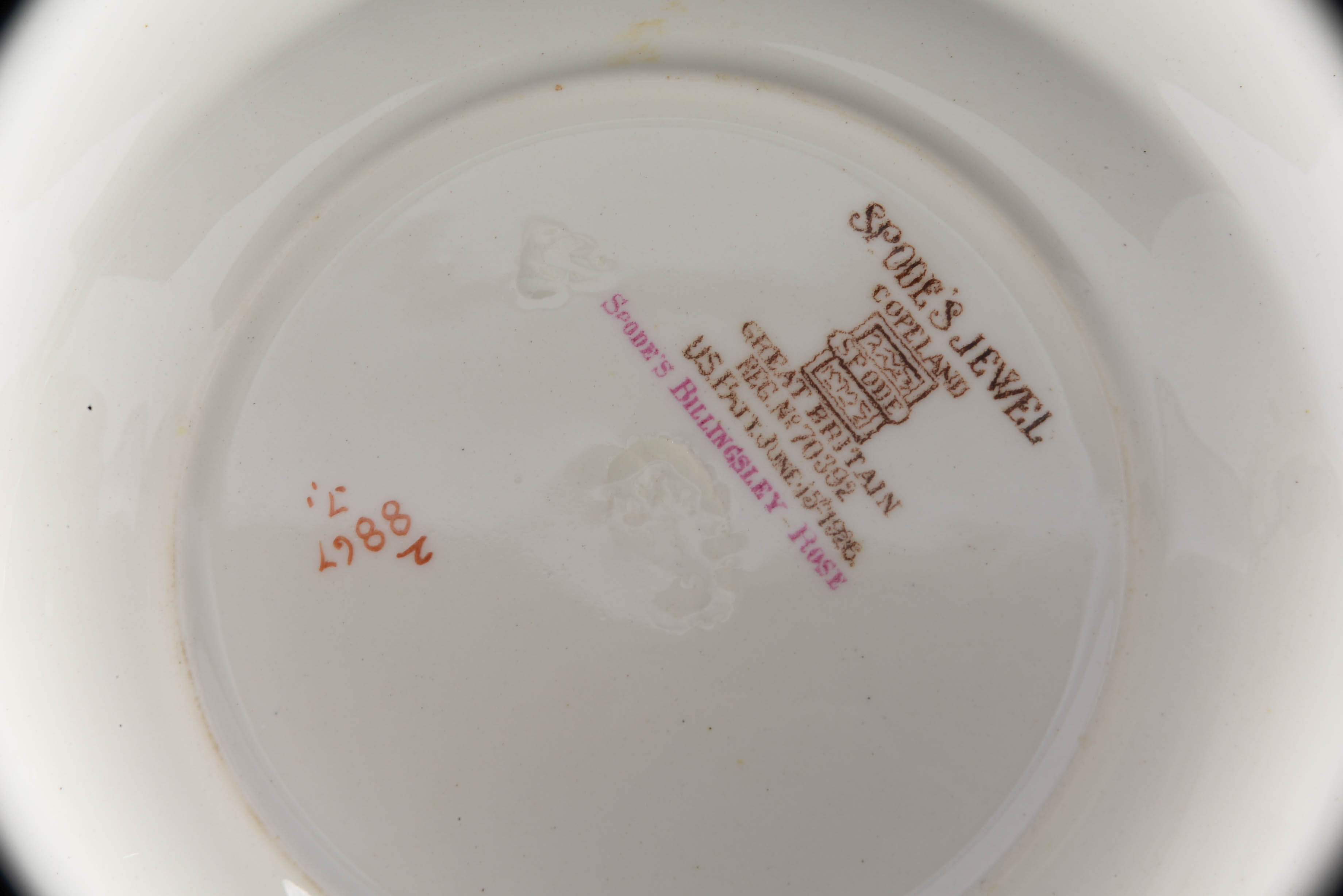 Spode Jewel "Billingsley Rose" Dinner Set