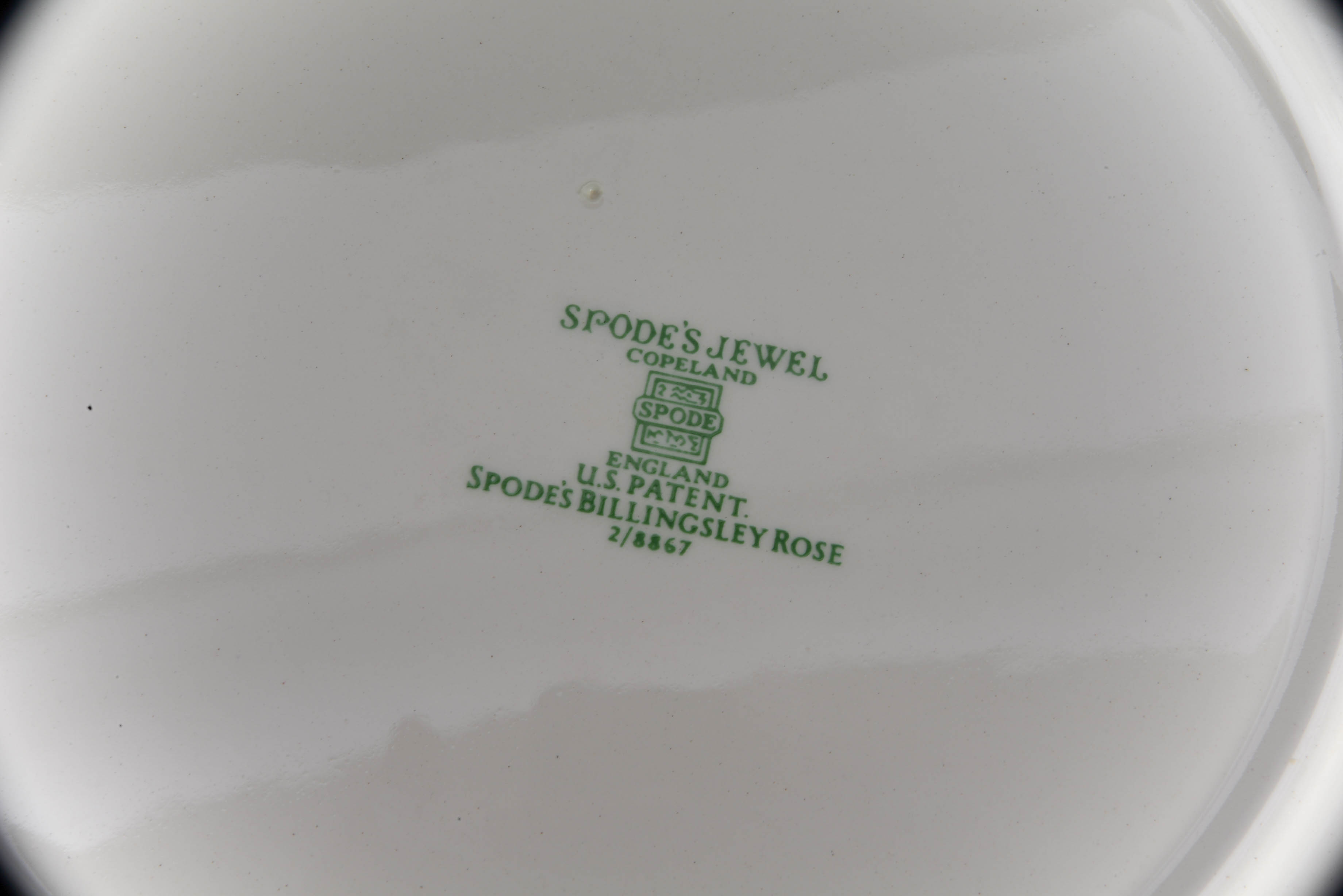 Spode Jewel "Billingsley Rose" Dinner Set