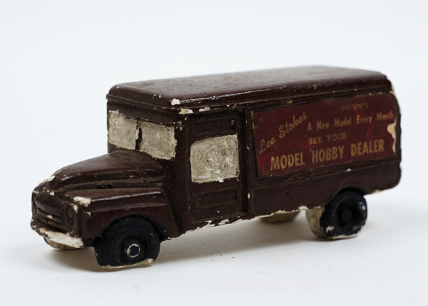 Vintage Lee Stokes Chalkware Cars