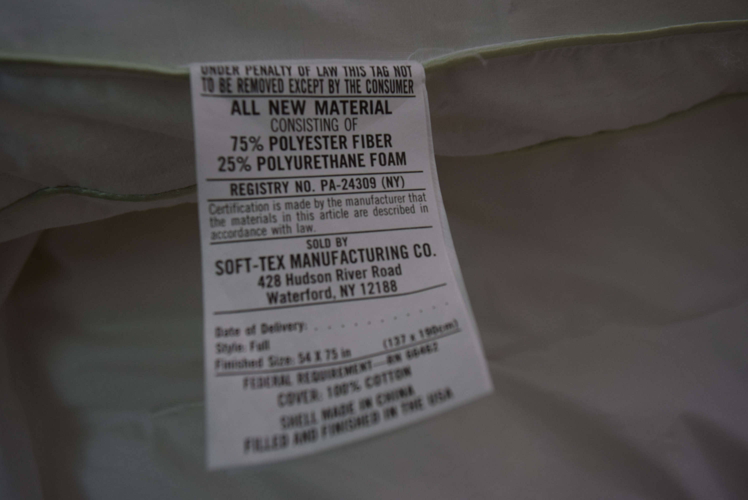 Full Size SensorPedic Memory Loft Mattress Topper