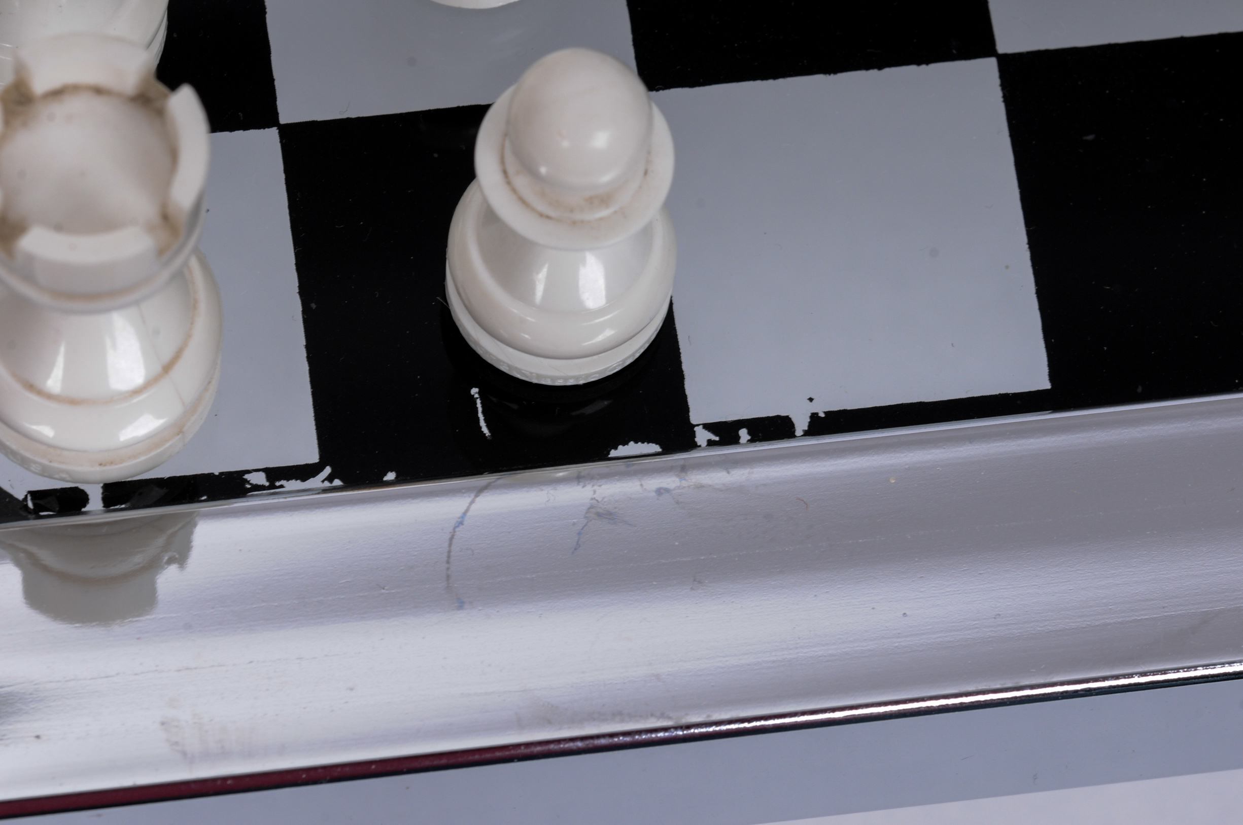 Vintage Mid-Century Modern Chess Set