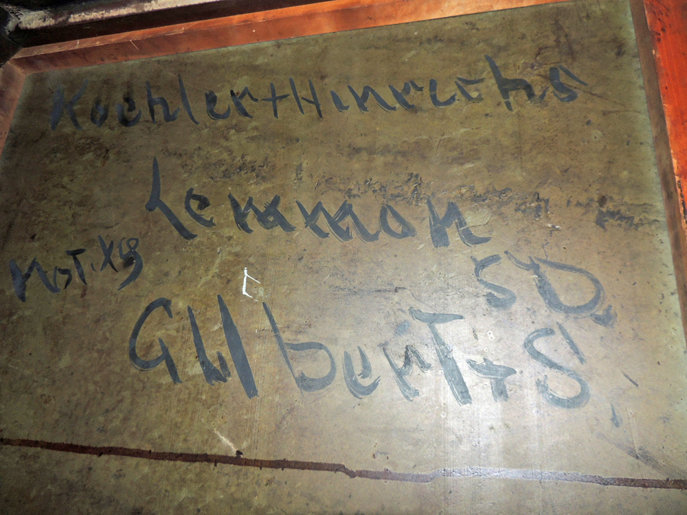 Antique Oak Brunswick Snooker Billiards Table and Accessories