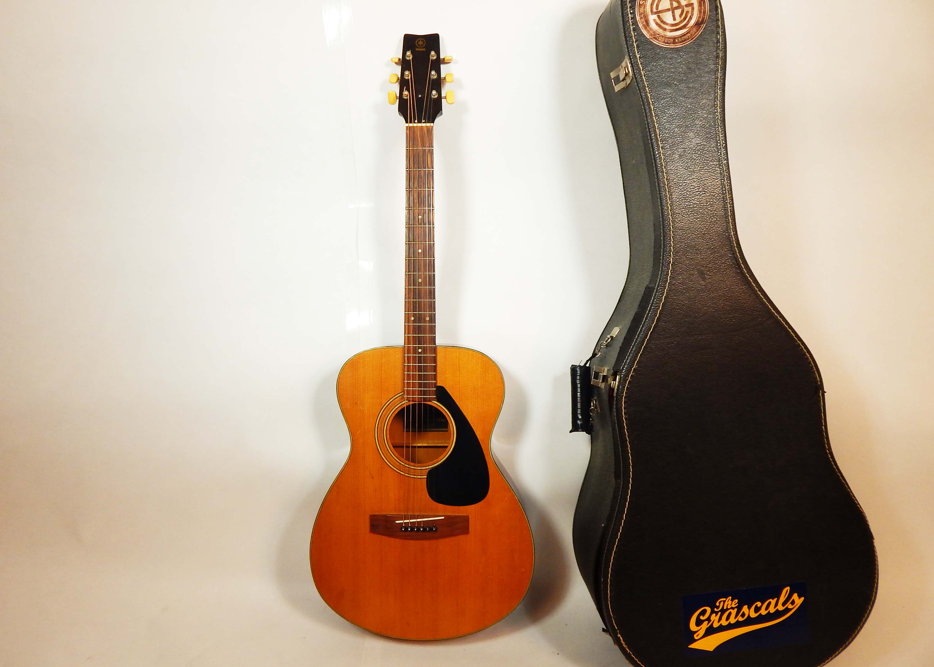 Vintage 1970s Yamaha FG-110 Acoustic Guitar With Case