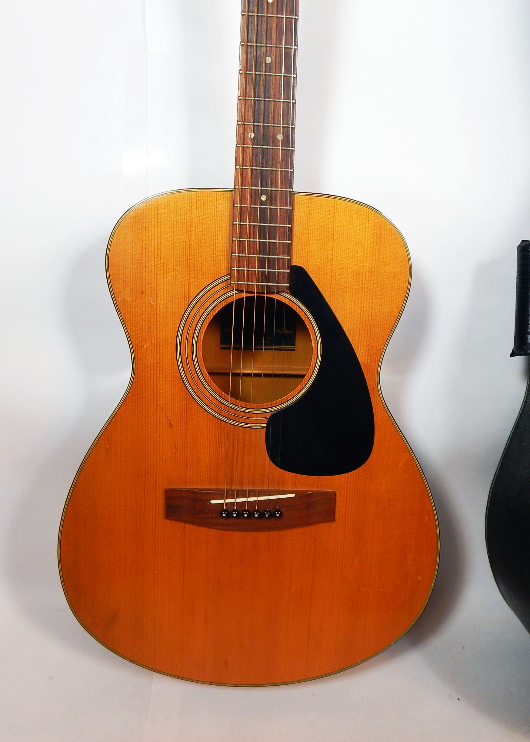Vintage 1970s Yamaha FG-110 Acoustic Guitar With Case