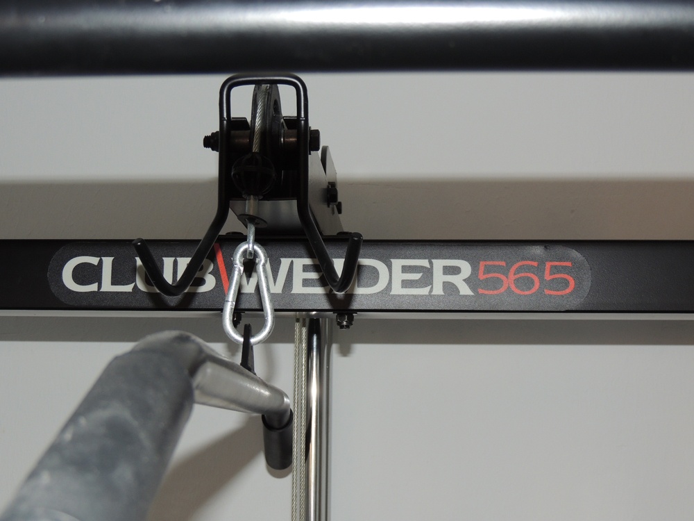 Club Weider 565 Home Gym with Weights and Bench