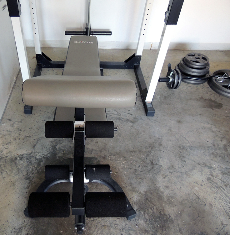 Club Weider 565 Home Gym with Weights and Bench