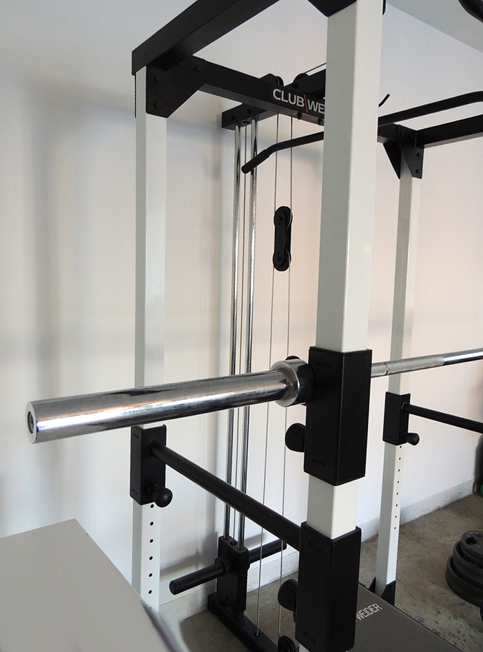 Club Weider 565 Home Gym with Weights and Bench