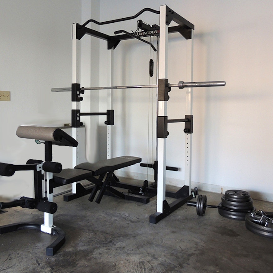 Weider Pro 7500 Power Rack Weider Pro 7500 Squat Rack With