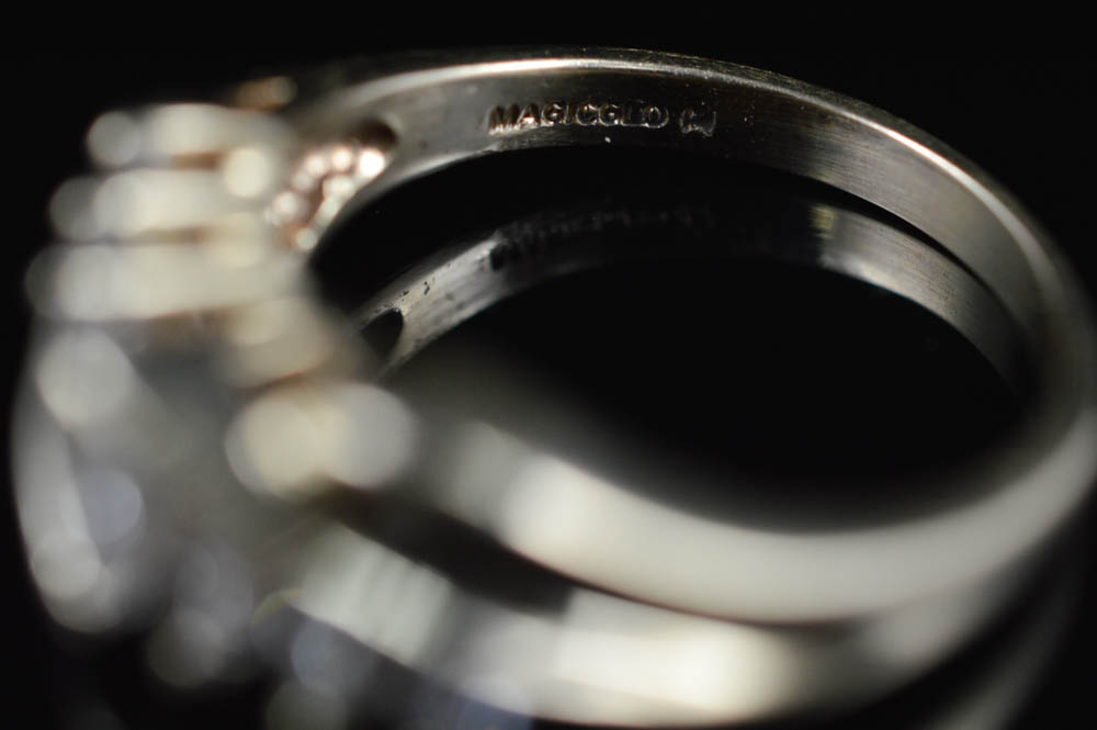 1.00 CTW Seven Diamond Marquise Anniversary Wedding Ring