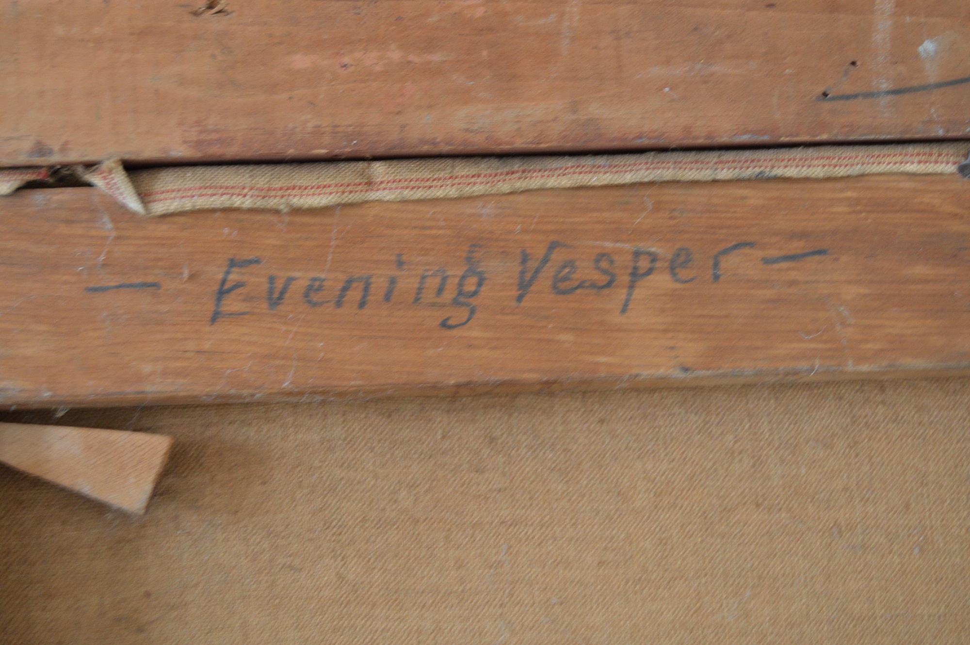 Original Signed Landscape Oil On Canvas by Oscar Anderson