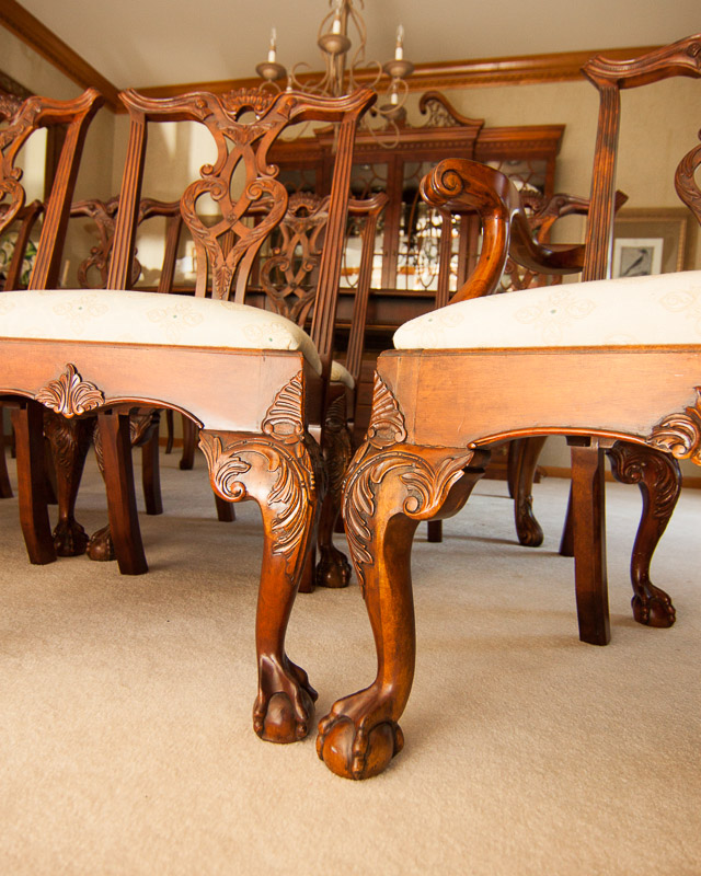 Henredon Dining Table and Chairs