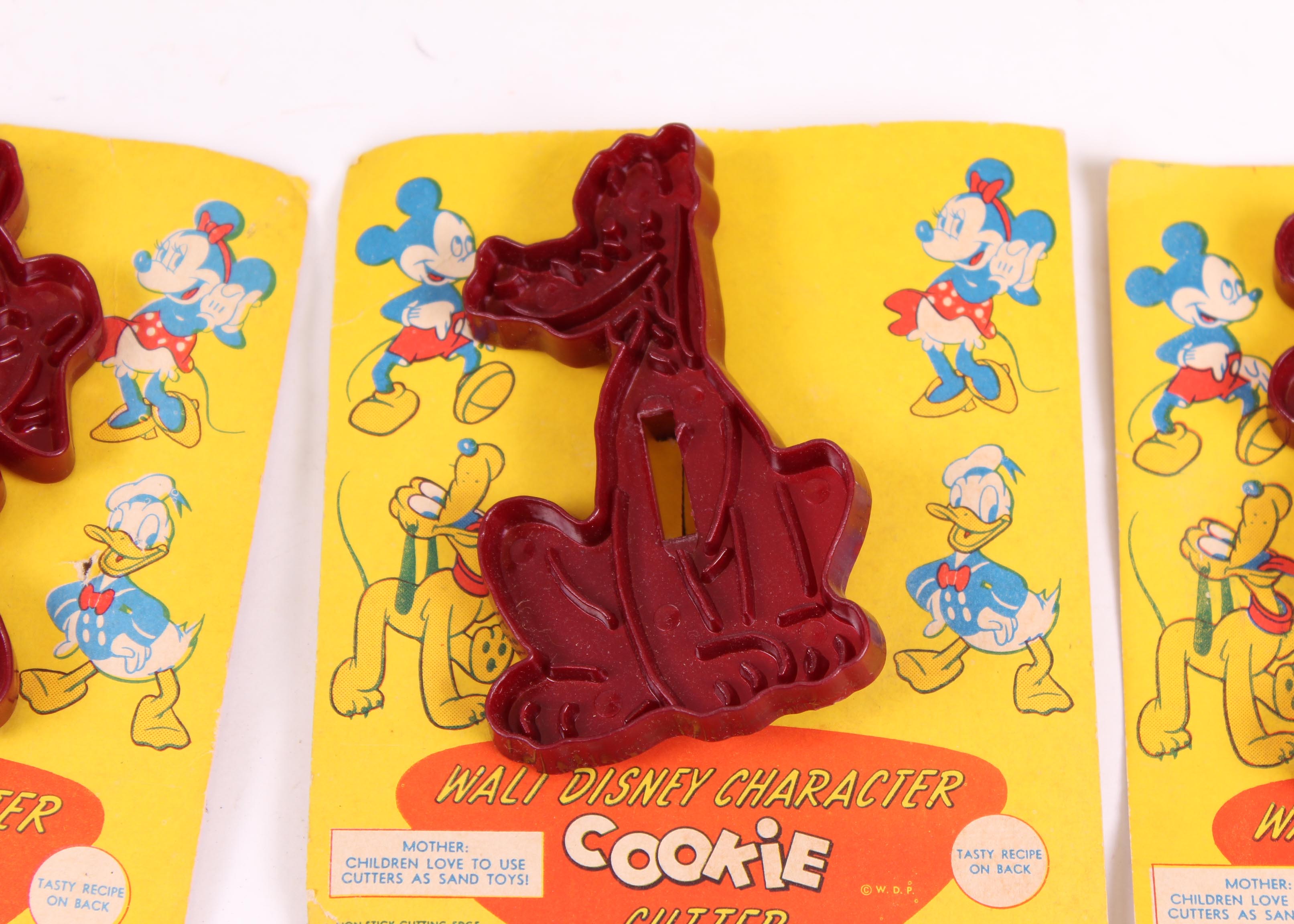 Vintage Collection of Loma Disney Characters Cookie Cutters