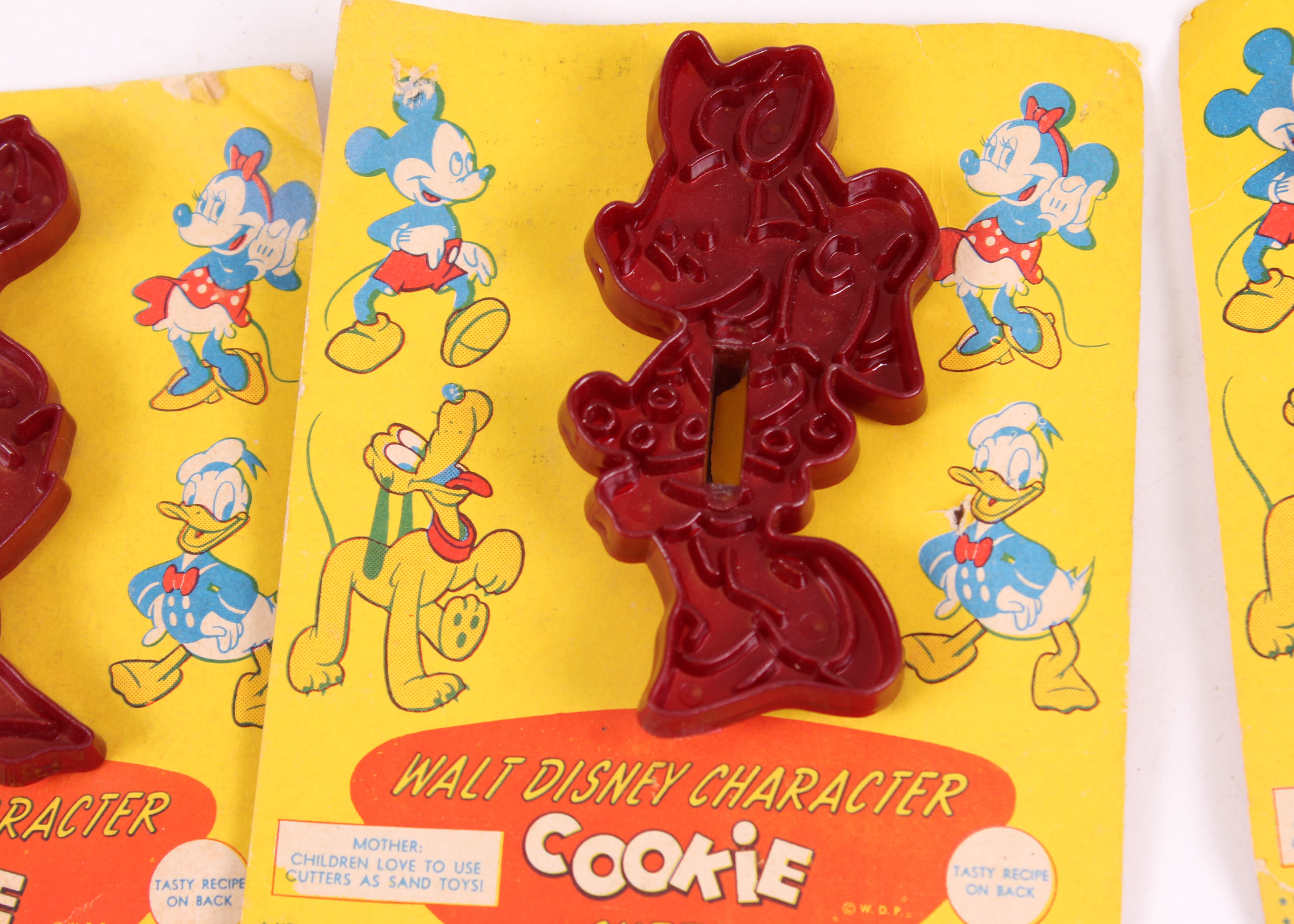 Vintage Collection of Loma Disney Characters Cookie Cutters
