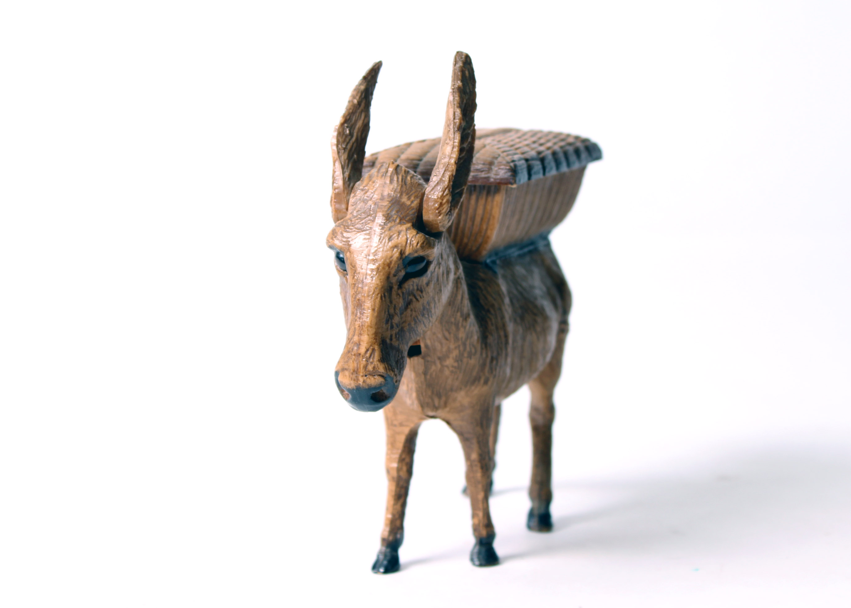 Vintage 1940's Donkey Cigarette Dispenser Novelty Piece