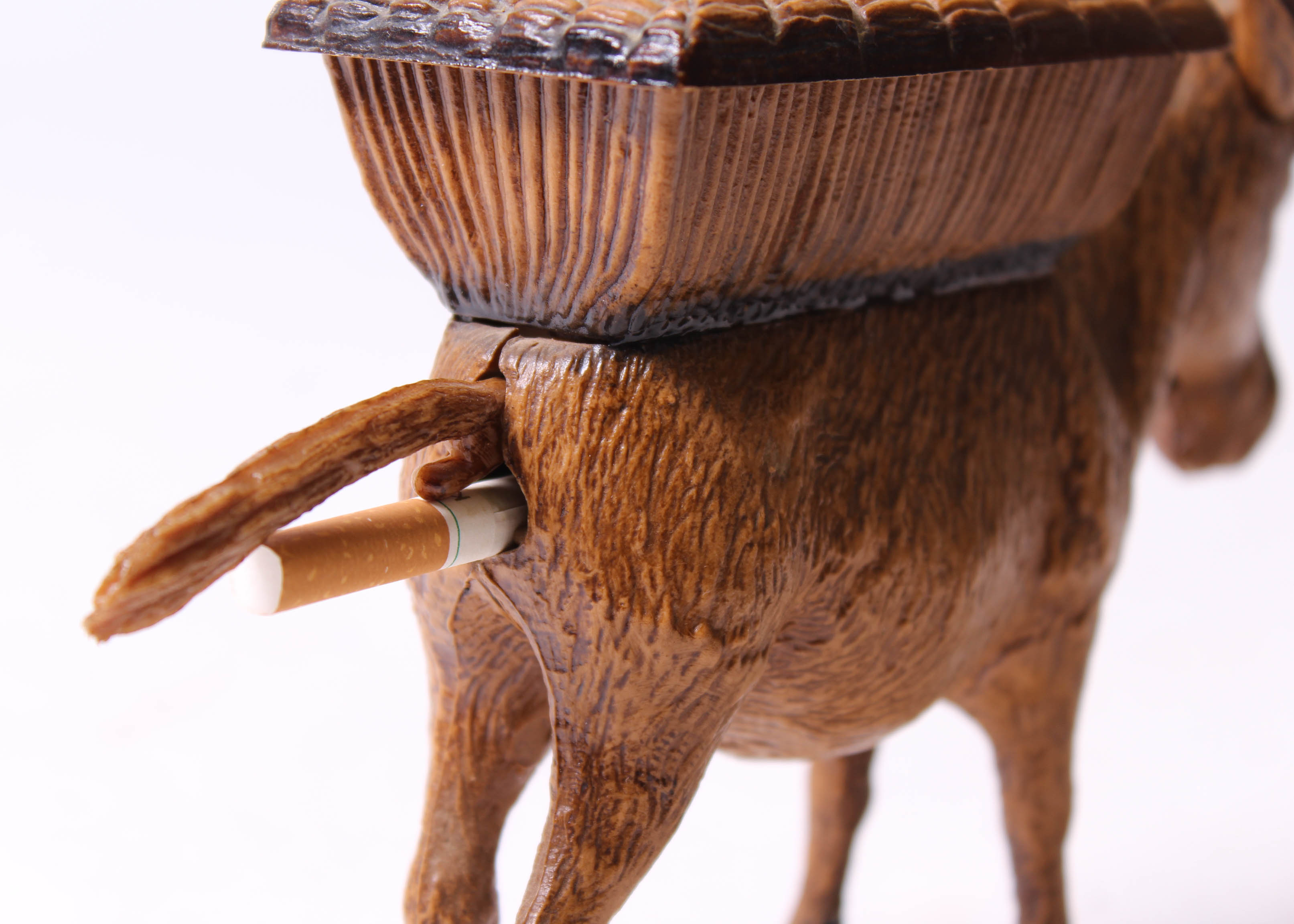 Vintage 1940's Donkey Cigarette Dispenser Novelty Piece