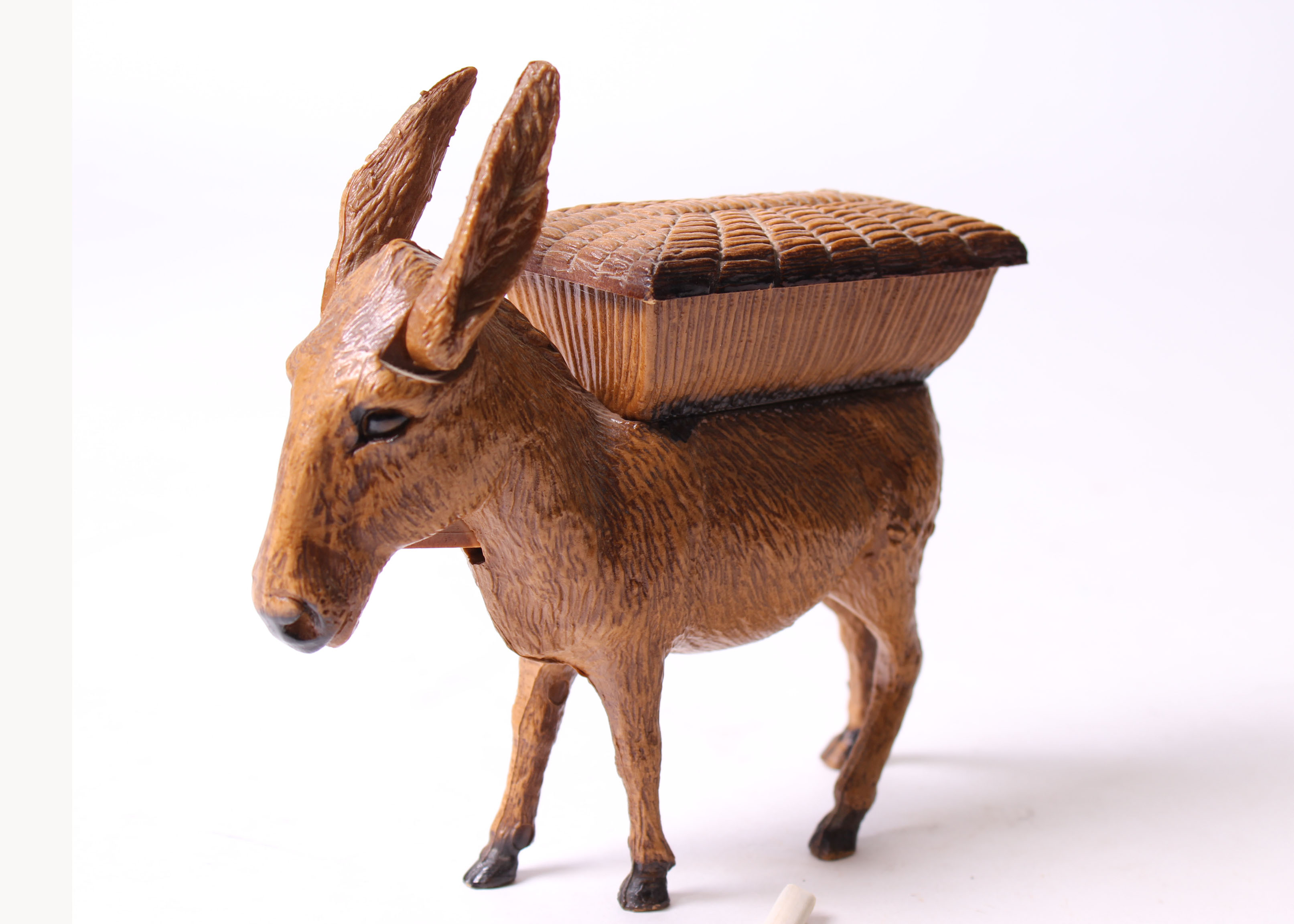 Vintage 1940's Donkey Cigarette Dispenser Novelty Piece