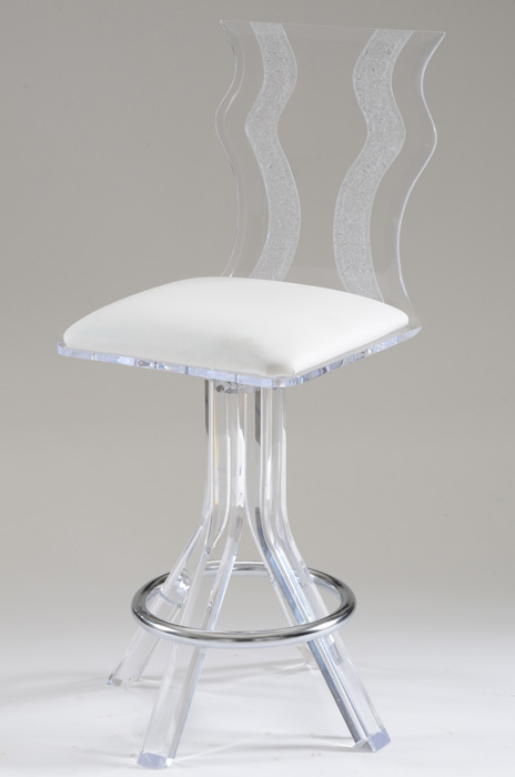 Two Monaco Swivel Bar Stools by Muniz
