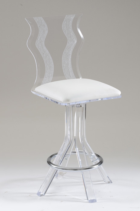 Two Monaco Swivel Bar Stools by Muniz