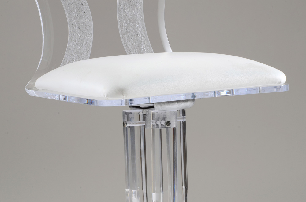 Two Monaco Swivel Bar Stools by Muniz