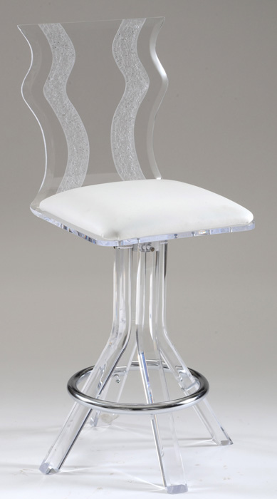 Two Monaco Swivel Bar Stools by Muniz