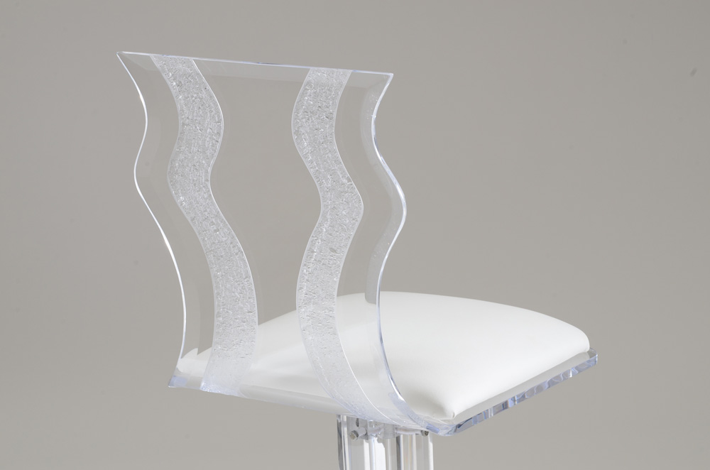 Two Monaco Swivel Bar Stools by Muniz