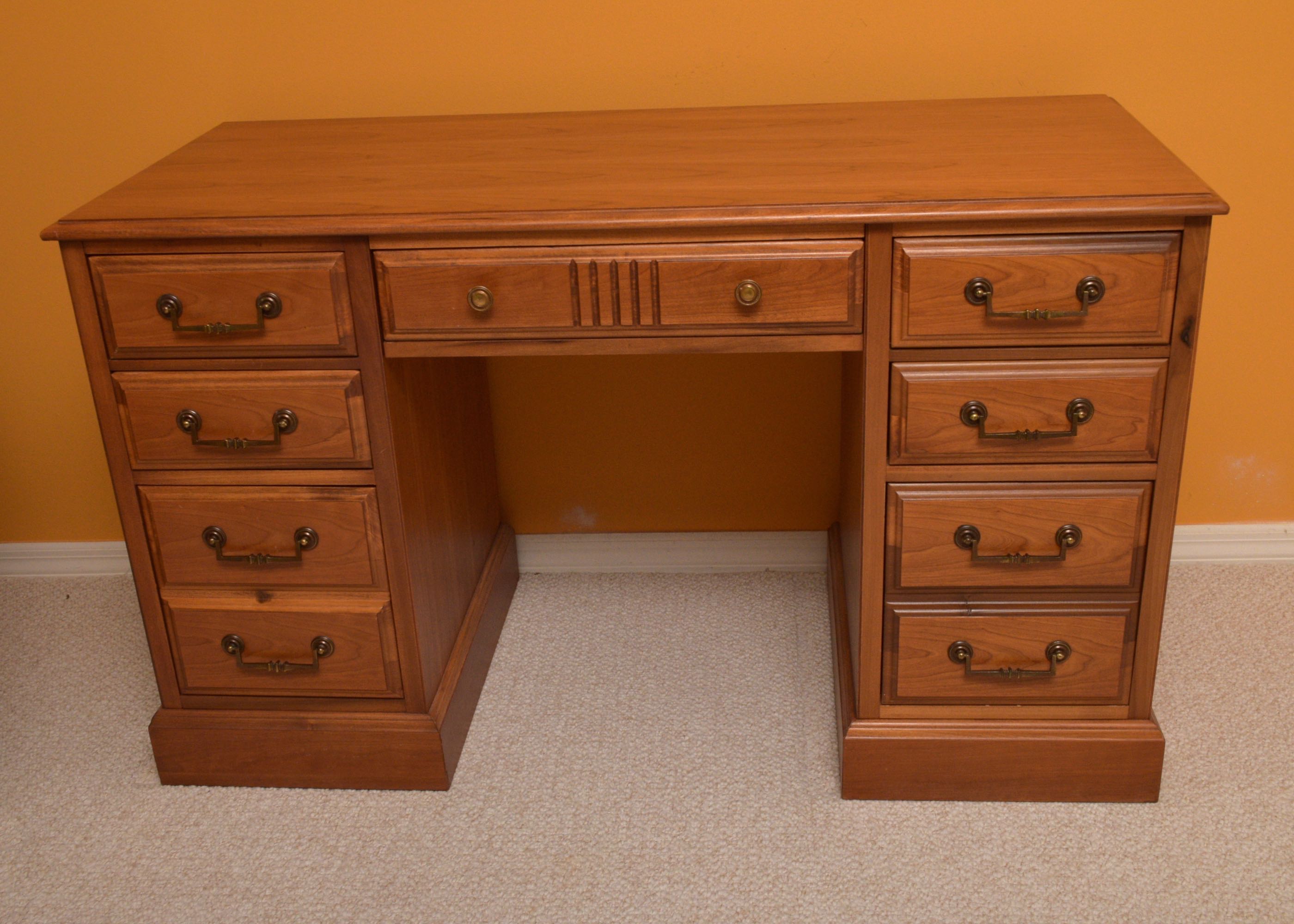 Bassett Golden Oak Desk