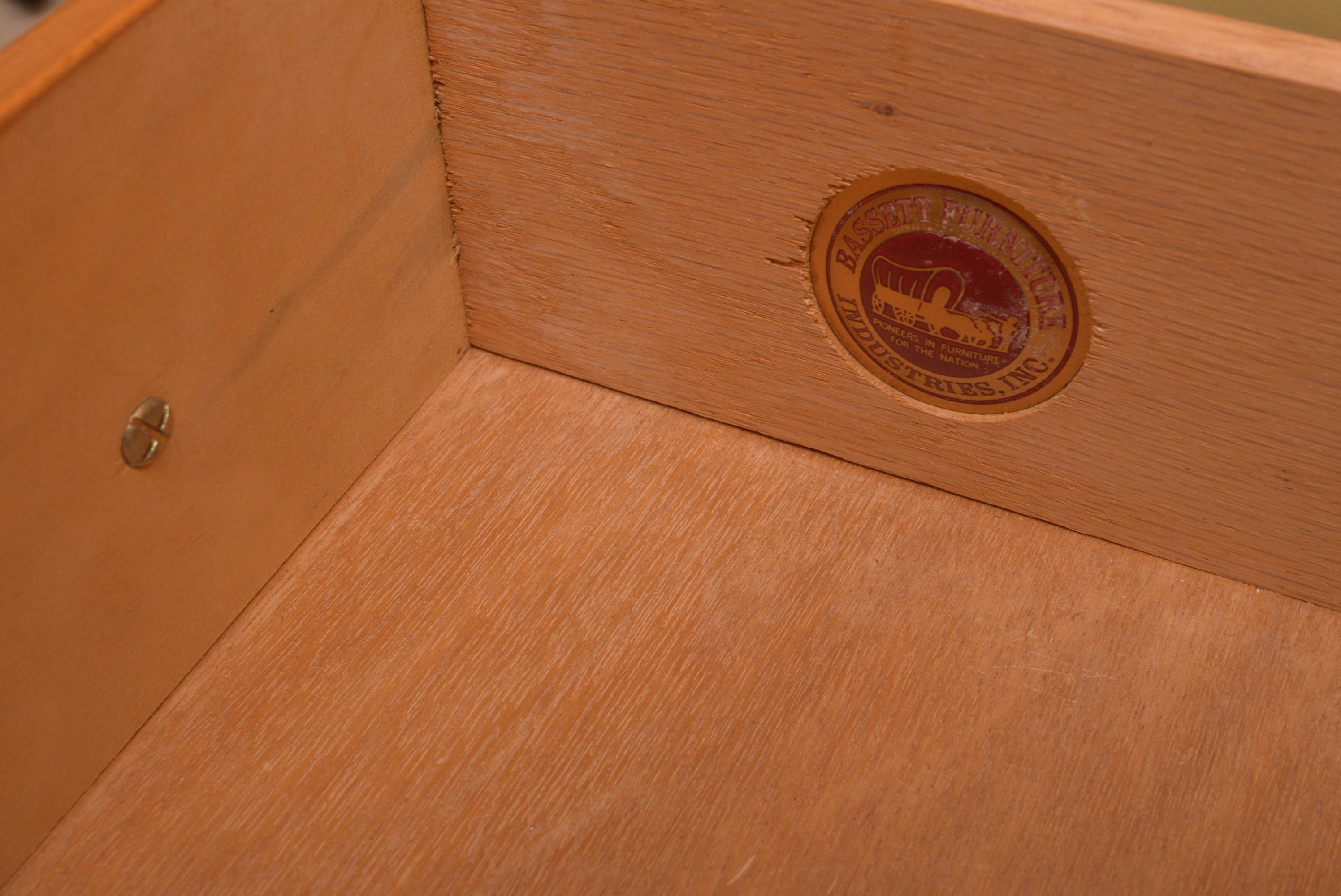 Bassett Golden Oak Desk