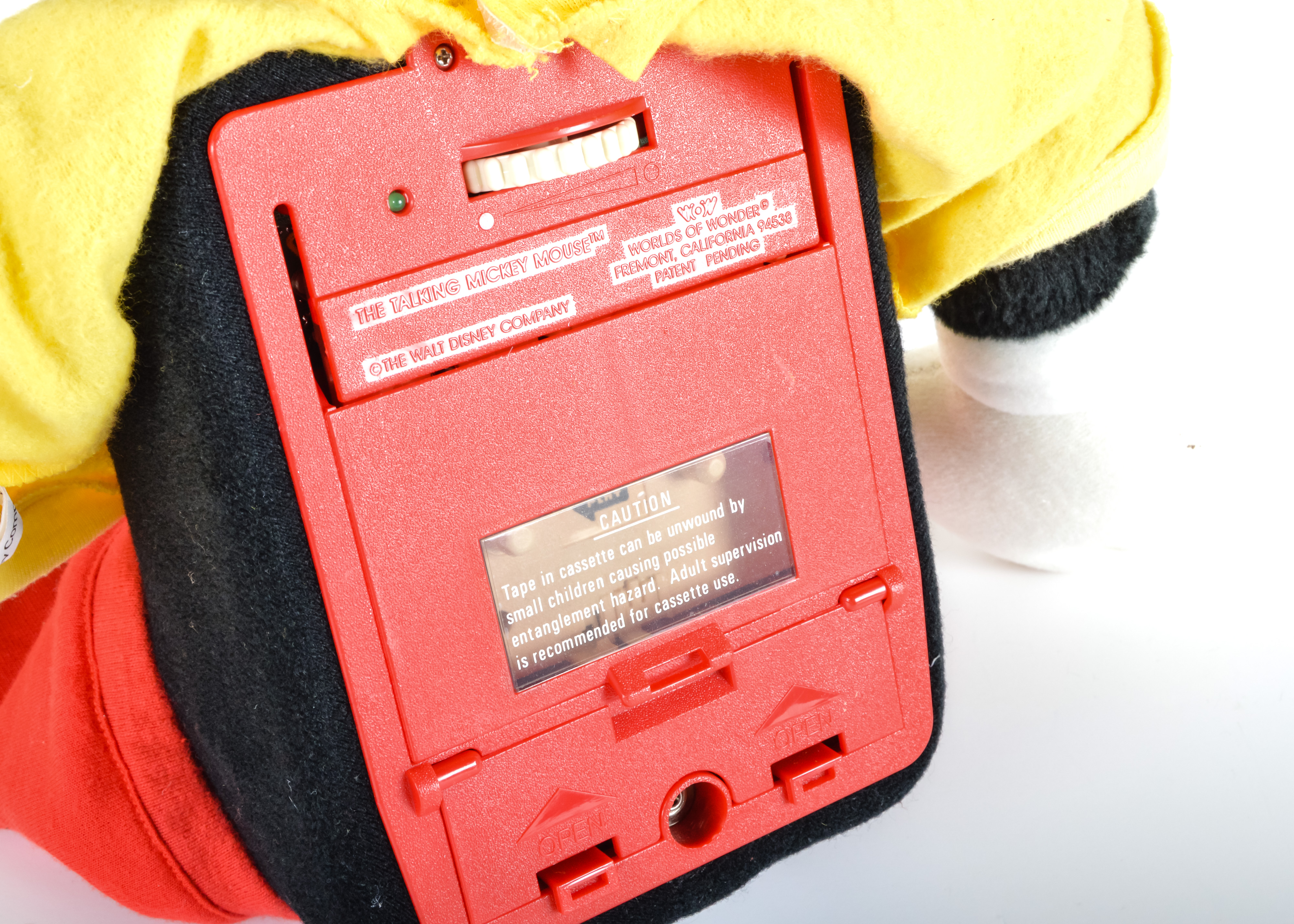 Worlds of Wonder Walt Disney Co. Talking Mickey Mouse Show Plush