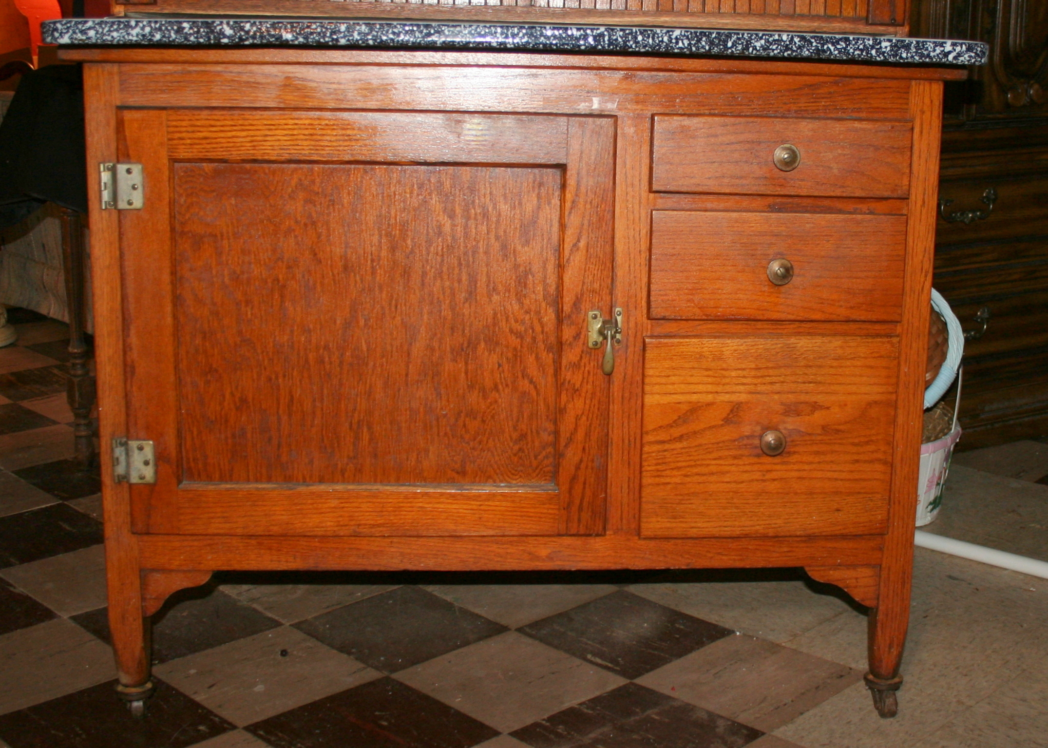 Antique Hoosier Cabinet