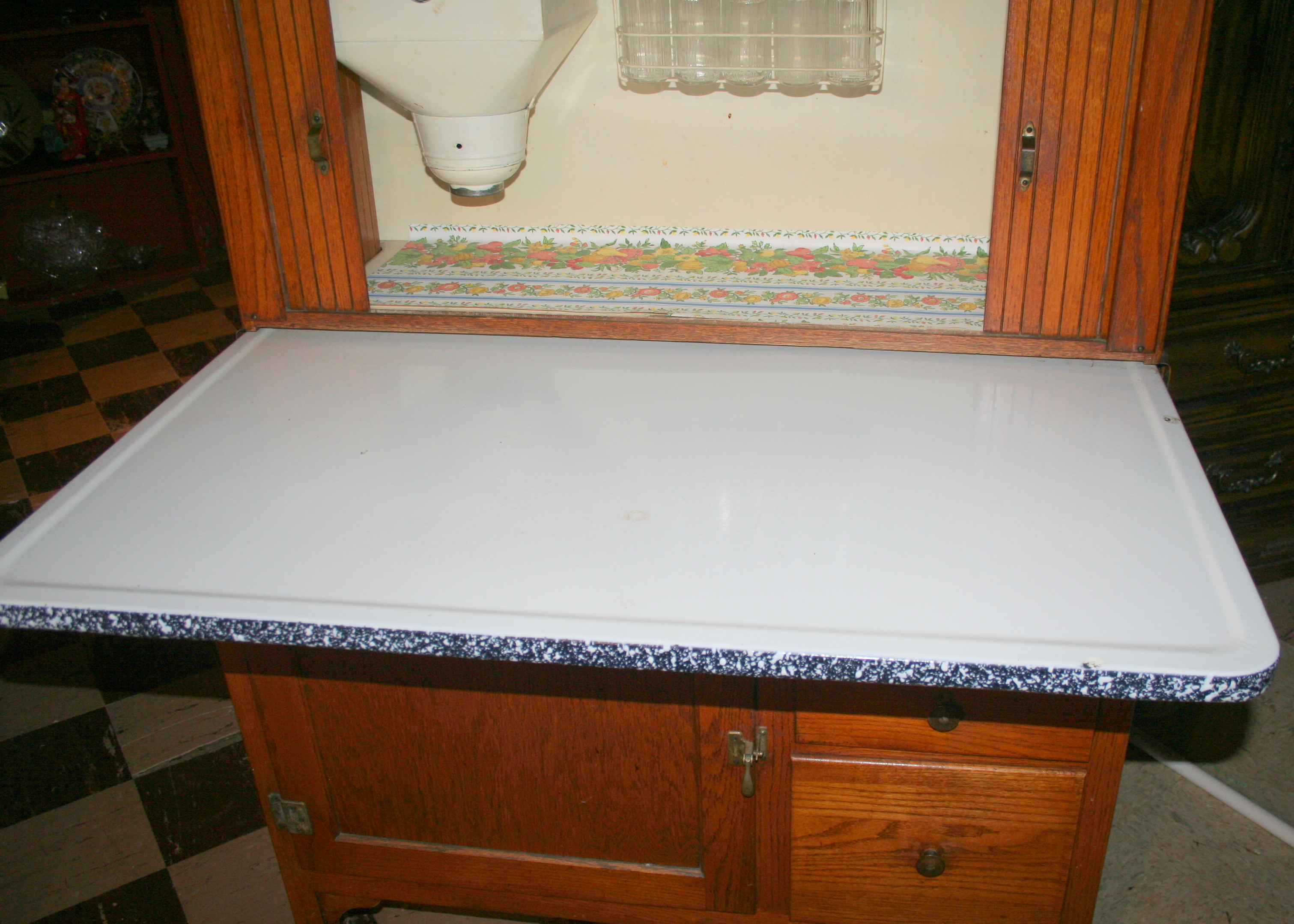 Antique Hoosier Cabinet