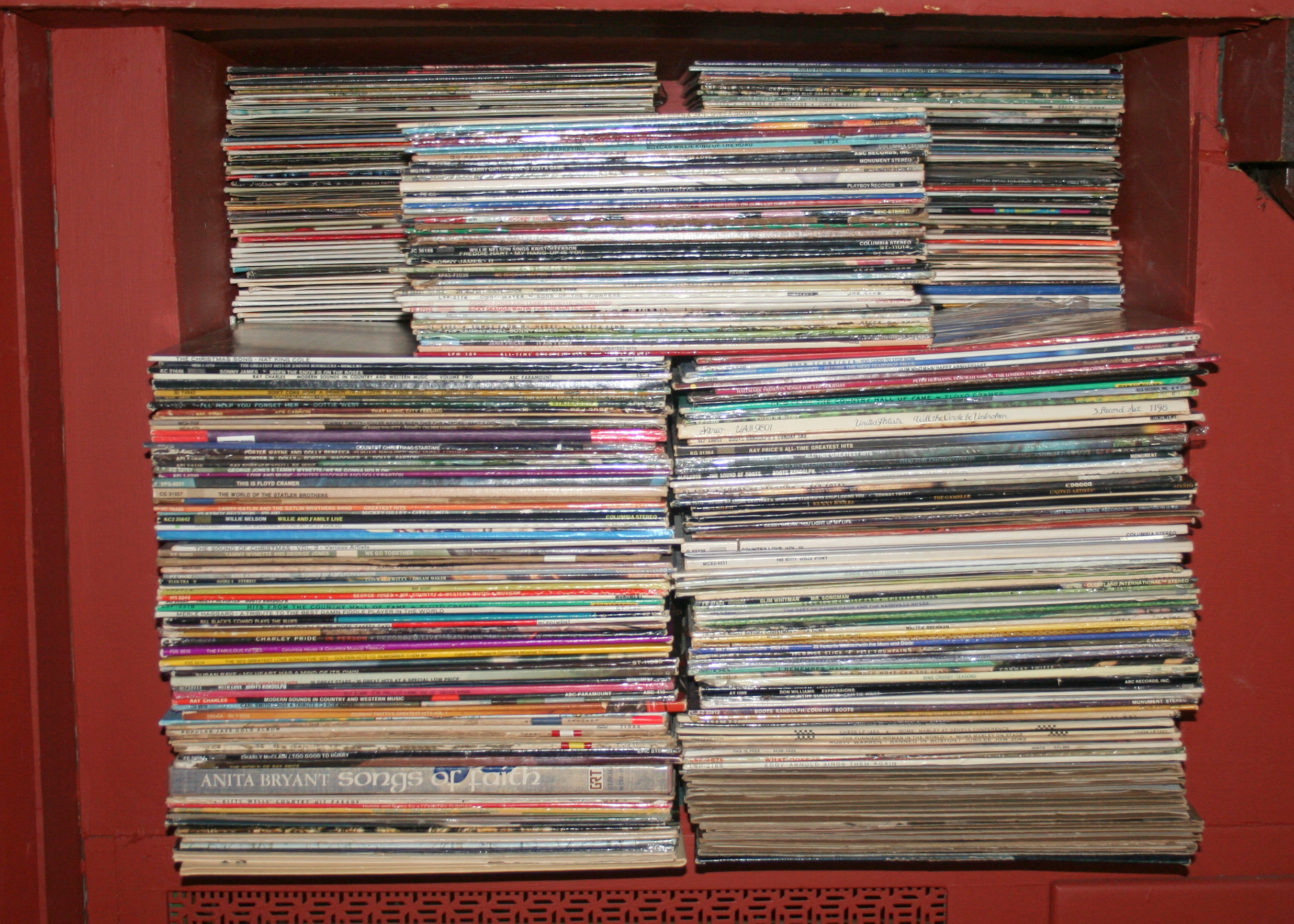 Huge Collection of Vinyl Record Albums