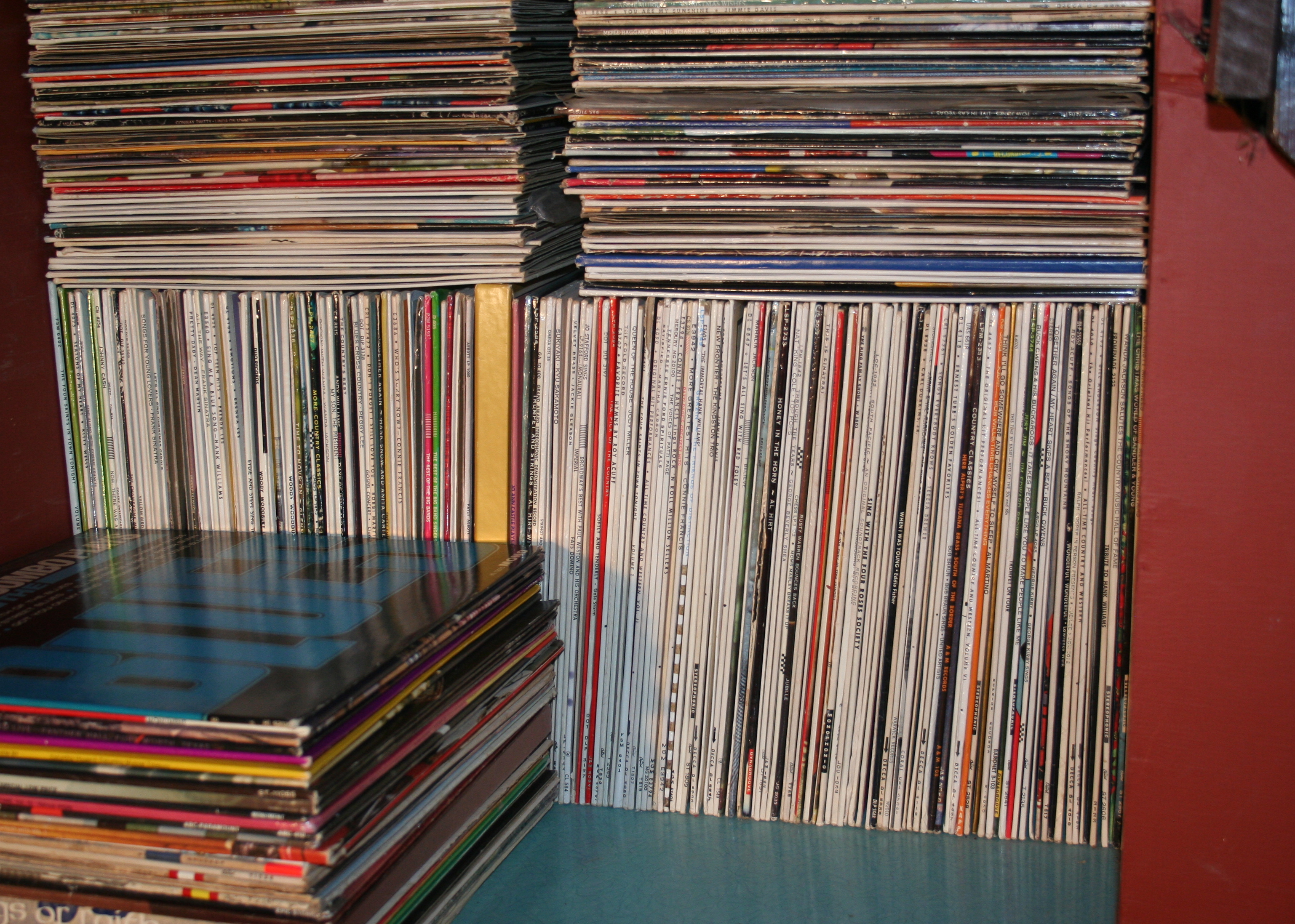 Huge Collection of Vinyl Record Albums
