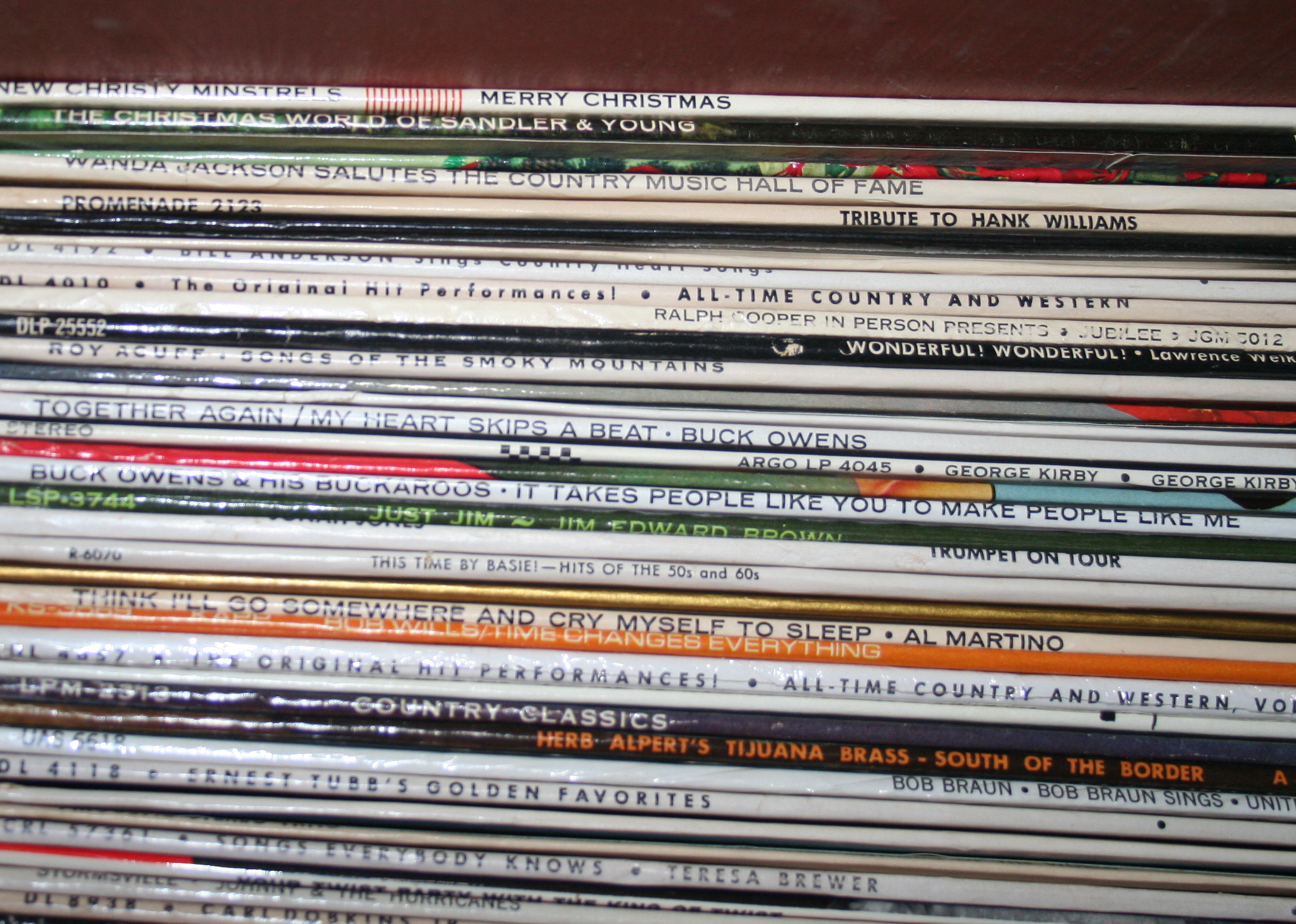 Huge Collection of Vinyl Record Albums