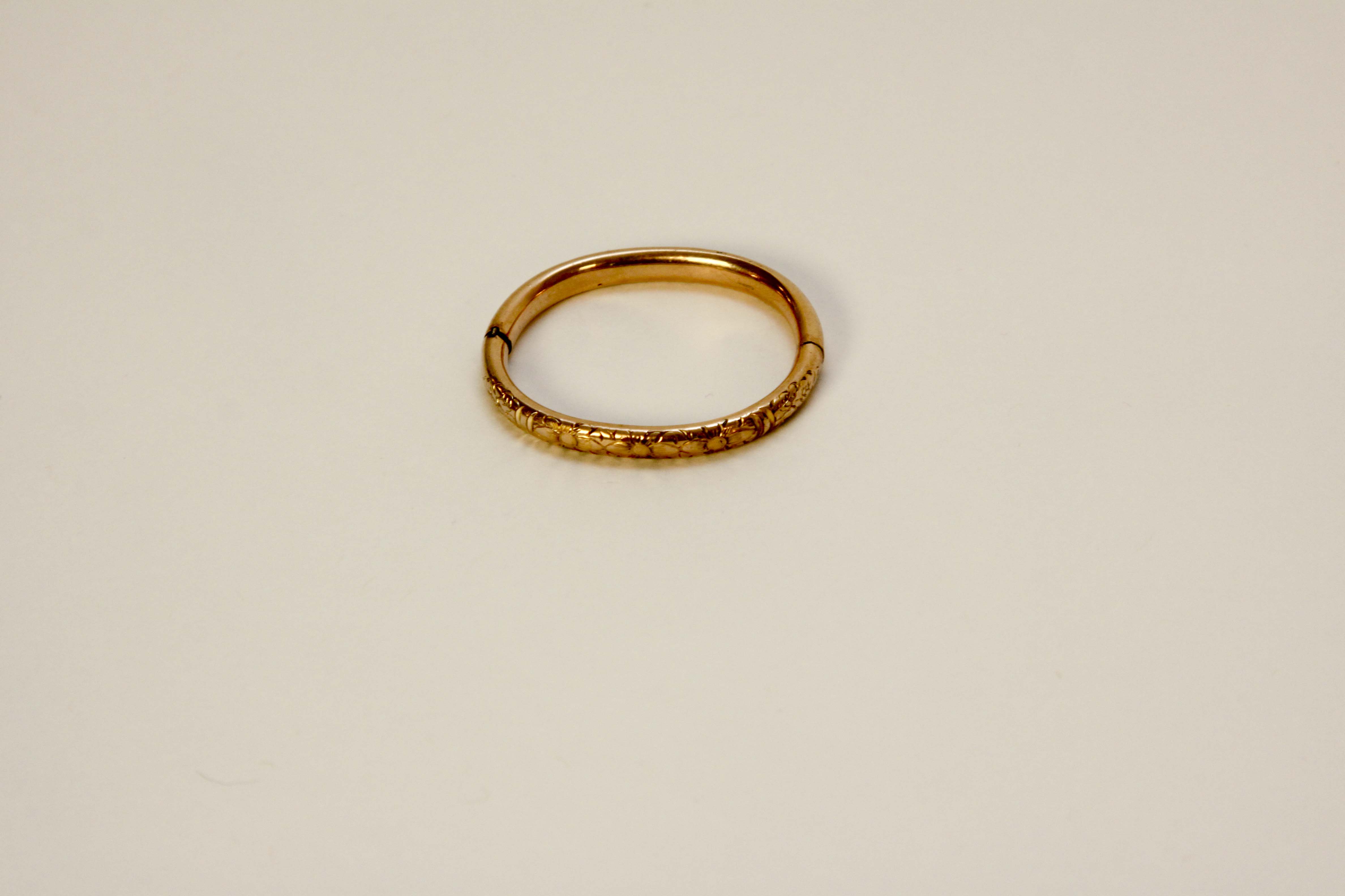 Victorian Gold-Filled Baby Bangle
